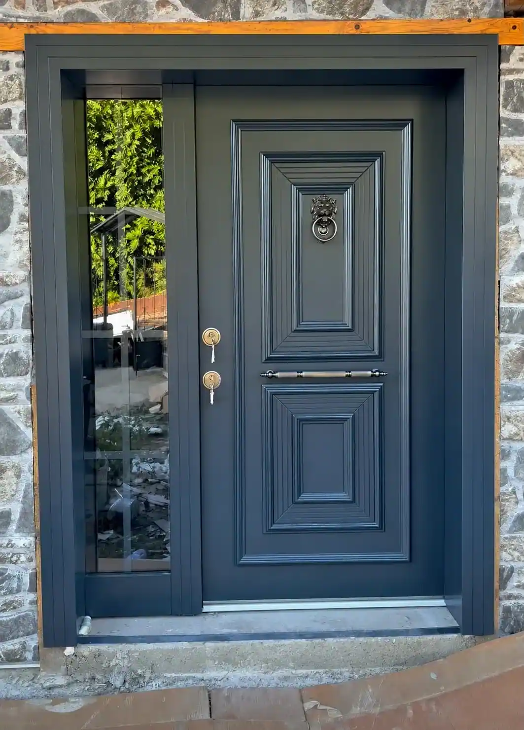 Bina giriş kapısı — Saray Metal uygulaması, bina giriş kapıları 5