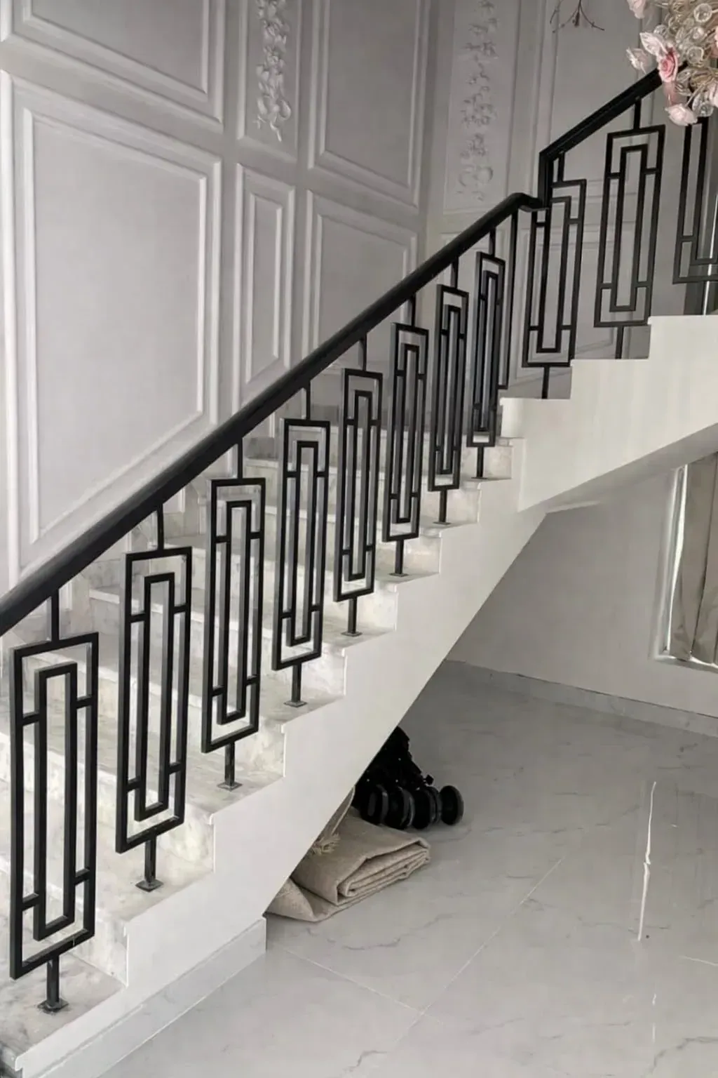 Merdiven korkuluğu — Saray Metal uygulaması, metal işleri 3