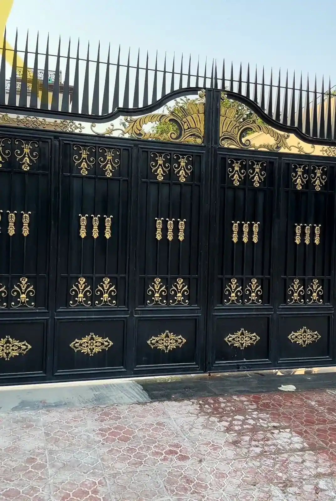 Villa araç giriş kapısı — Saray Metal uygulaması, villa araç giriş kapıları 4