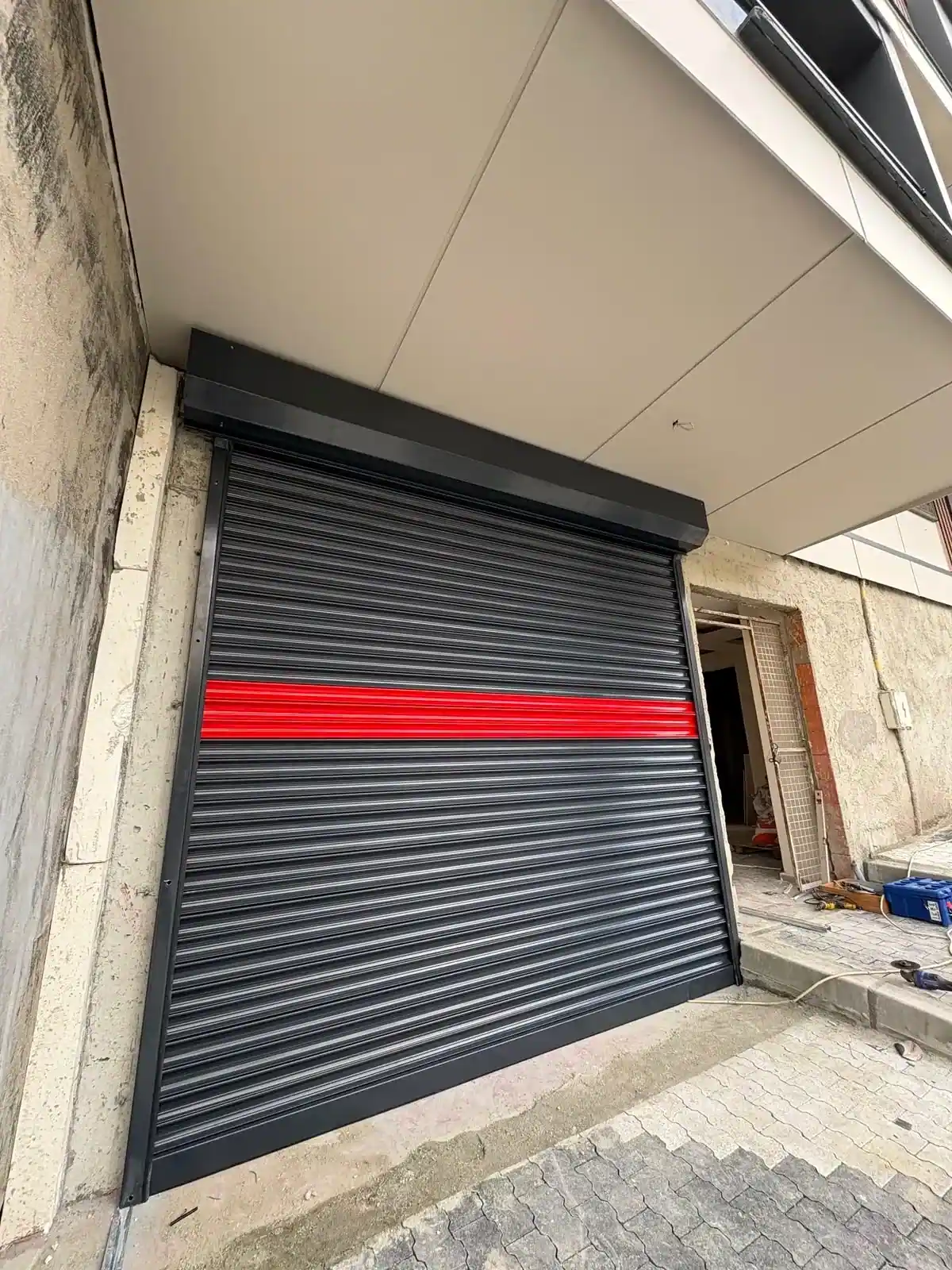 SM-KP002 çelik lamelli garaj ve depo kepengi